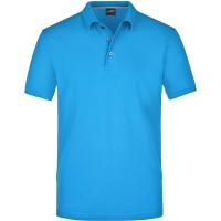 Men's Pima Polo - Regatta blue