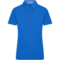 Ladies' Traditional Polo - Royal/royal white