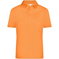 Men's Active Polo - Orange