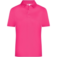 Men's Active Polo - Pink