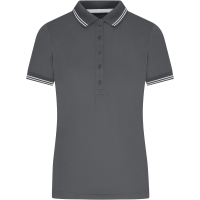 Ladies' Functional Polo - Graphite/white