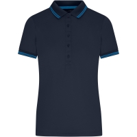 Ladies' Functional Polo - Navy/bright blue