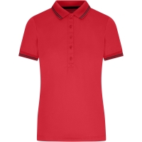 Ladies' Functional Polo - Red/black