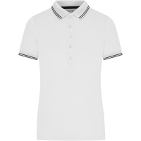 Ladies' Functional Polo - White/black