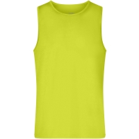 Men's Active Tanktop - Acid yellow