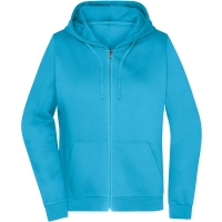 Promo Zip Hoody Lady - Turquoise