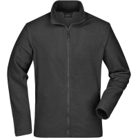 Men's Basic Fleece Jacket - Black