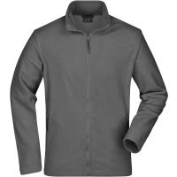 Men's Basic Fleece Jacket - Carbon