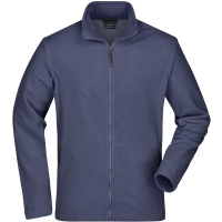 Men's Basic Fleece Jacket - Navy