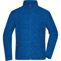 Men's Fleece Jacket - Royal melange/blue