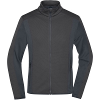 Men's Structure Fleece Jacket - Black/carbon