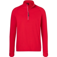 Men's Sports Shirt Halfzip - Red