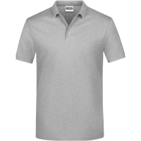 Promo Polo Man - Grey heather