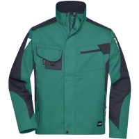 Workwear Jacket - STRONG - - Dark green/black