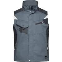 Workwear Vest - STRONG - - Carbon/black