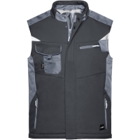 Craftsmen Softshell Vest - STRONG - - Black/carbon