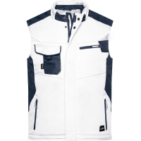 Craftsmen Softshell Vest - STRONG - - White/carbon
