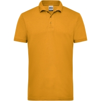 Men's Workwear Polo - Gold yellow