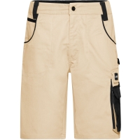 Workwear Bermudas - STRONG - - Stone/black