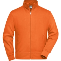 Workwear Sweat Jacket - Orange