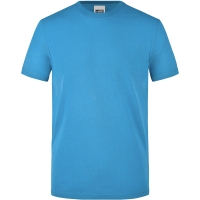 Men's Workwear T-Shirt - Aqua