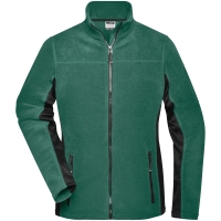Ladies' Workwear Fleece Jacket - STRONG - - Dark green/black