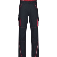 Workwear Pants  - COLOR - - Carbon/red