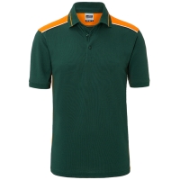 Dark green/orange