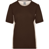 Ladies' Workwear T-Shirt - COLOR - - Brown/stone