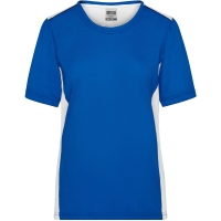 Ladies' Workwear T-Shirt - COLOR - - Royal/white