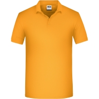 Men's BIO Workwear Polo - Gold yellow