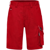 Workwear Bermudas - SOLID - - Red