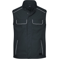 Workwear Softshell Light Vest - SOLID - - Carbon