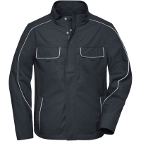 Workwear Softshell Light Jacket - SOLID - - Carbon