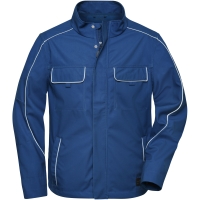 Workwear Softshell Light Jacket - SOLID - - Dark royal