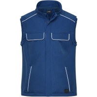 Workwear Softshell Vest - SOLID - - Dark royal