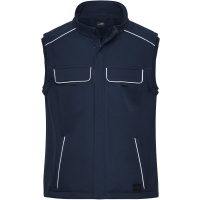Workwear Softshell Vest - SOLID - - Navy