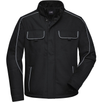 Workwear Softshell Jacket - SOLID - - Black