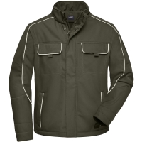 Workwear Softshell Jacket - SOLID - - Olive