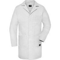 Work Coat - SOLID - - White