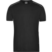 Men's Workwear T-Shirt - SOLID - - Black