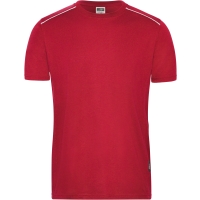 Men's Workwear T-Shirt - SOLID - - Red