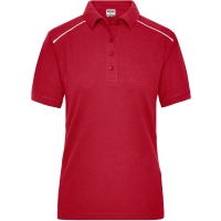 Ladies' Workwear Polo - SOLID - - Red