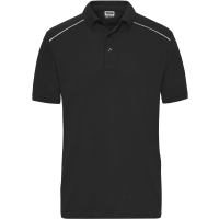 Men's  Workwear Polo - SOLID - - Black