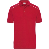 Men's  Workwear Polo - SOLID - - Red