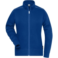 Ladies' Workwear Sweat-Jacket - SOLID - - Dark royal