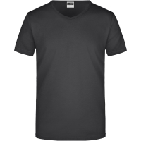 Men's Slim Fit V-T - Black