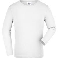 Junior Shirt Long-Sleeved Medium - White