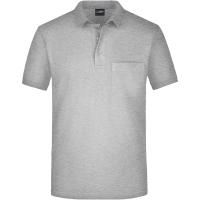 Men's Polo Pocket - Ash