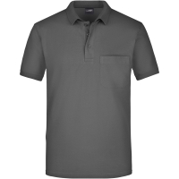 Men's Polo Pocket - Graphite